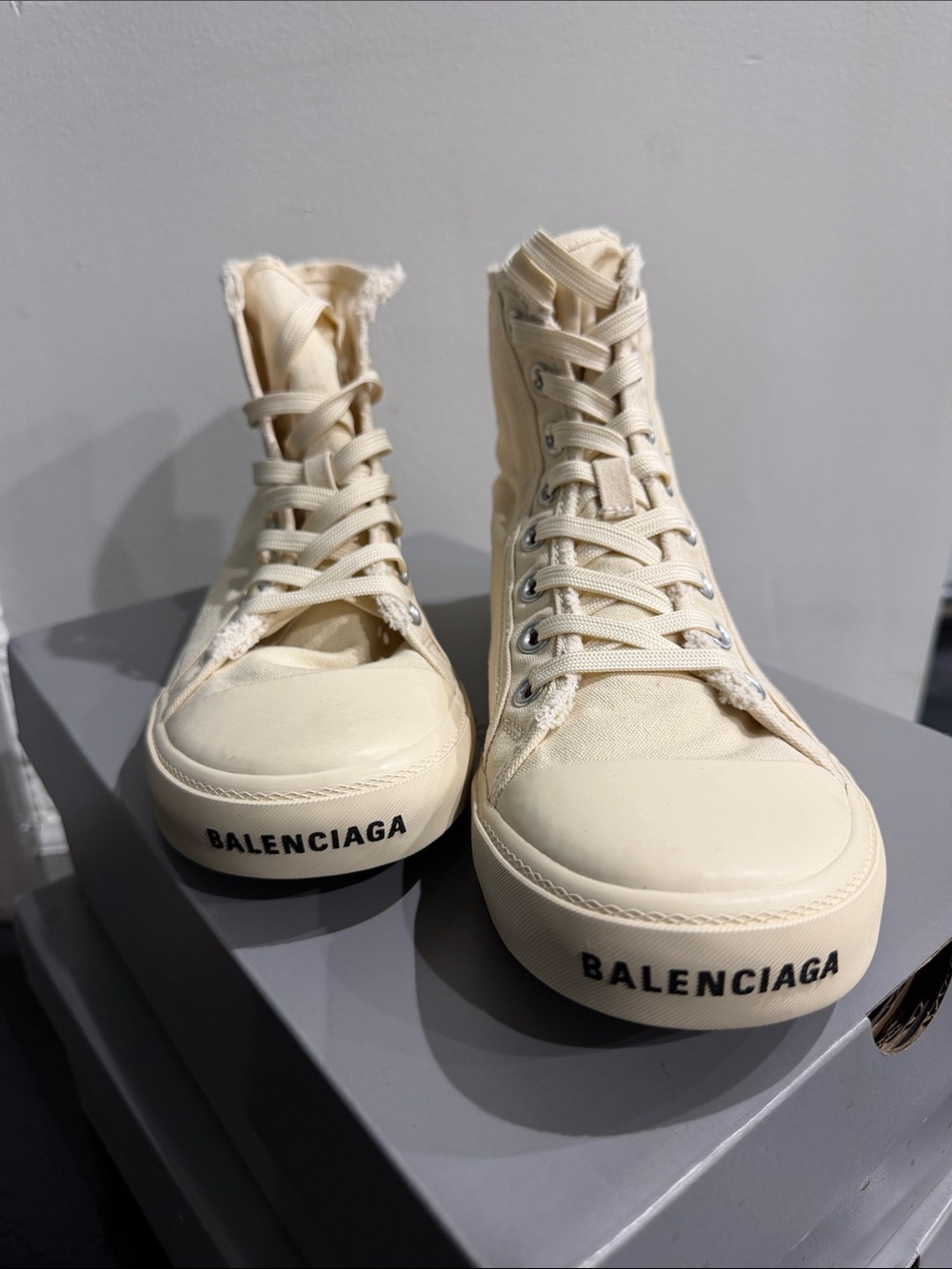 Balenciaga Paris High-Top Sneakers